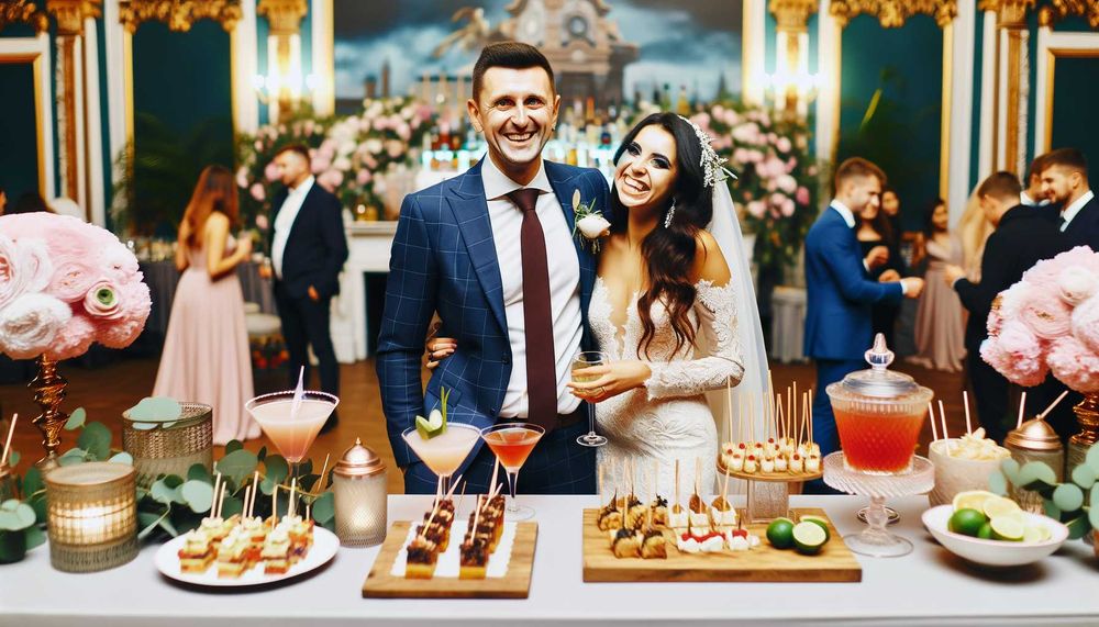 2024'te Düğünlerde Öne Çıkan Kokteyl ve İkram Stantları