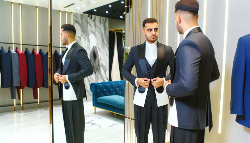 Geleceğin Modası: 2024'te Damatlıkta Asimetrik Tasarımlar