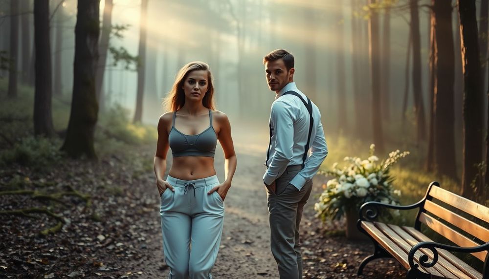 Sisli Sabah Işığında Ormanlık Patikalar: Romantizmi Doruklarda Yaşatan Düğün Fotoğrafları