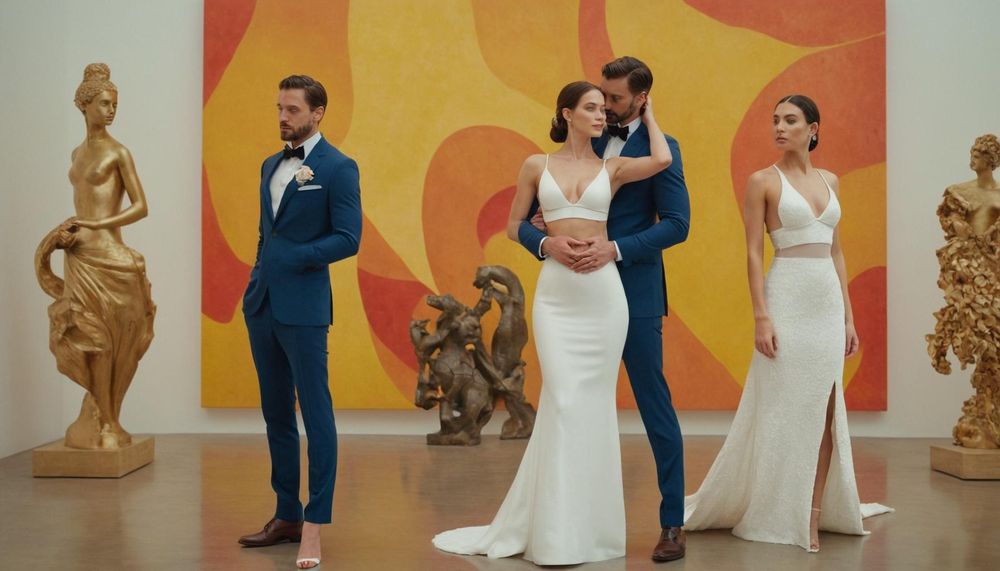 Klasikten Uzaklaşın: Sanat Galerisinde Düğün Fotoğrafçılığı