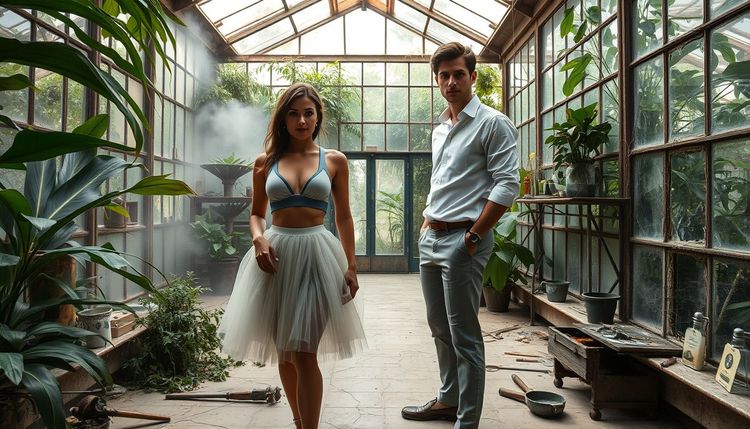 Terkedilmiş Botanik Laboratuvarlarında Aşkın Seradan Taşan Hikâyesi: Cam ve Yeşilin Arasında Düğün Kareleri