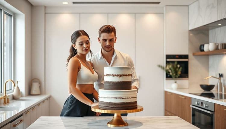 Düğün Pastasında ‘Sessiz Kontrast’ Trendi: Zıt Dokularla Akılda Kalan Şık Tasarımlar
