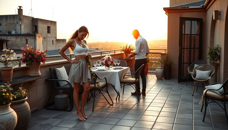 Büyükannenin Eski Terasında Yeni Bir Başlangıç: Nostaljiyle Harmanlanan Samimi Düğün Kareleri