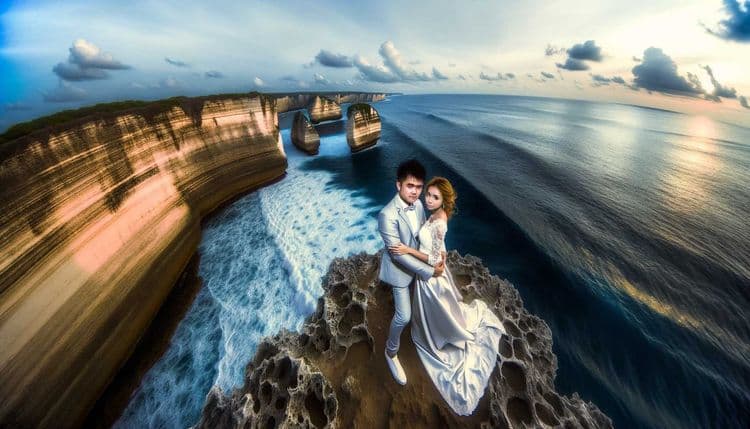 Doğal Güzelliklerle Bezenmiş Kayalık Kıyılar — Düğün Fotoğrafı Mekanları kategorisinde blog yazısı