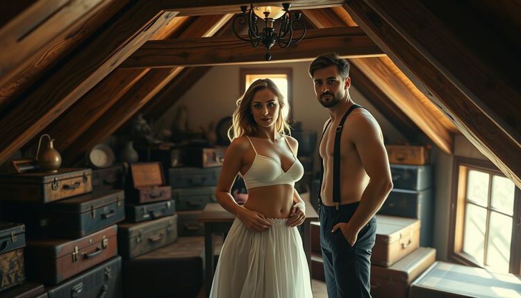 Tavan Arasında Başlayan Masallar: Eski Bavullar Arasında Sıra Dışı Düğün Kareleri