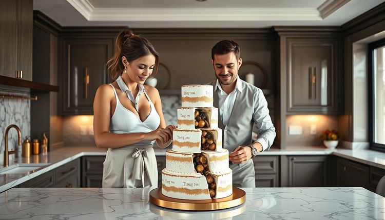 Düğün Pastanızda Geleceğinizi Tatlandırın: Zaman Kapsüllü Katmanlarla Anı Yaratma Fikri