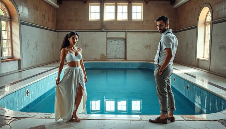 Boş Havuzda Yankılanan Aşk: Terkedilmiş Lüks Villalarda Sıradışı Düğün Kareleri — Düğün Fotoğrafı Mekanları kategorisinde blog yazısı