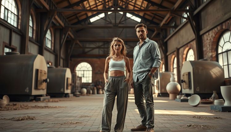 Boş Seramik Fırınlarının Ardında: Endüstriyel Romantizmin İzinde Düğün Kareleri