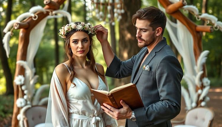Kuş Tüyünden Nikah Sandalyeleri ve Ayışığından Davetiyeler: Sessizlikle Kutlanan Doğa Ritüeli — Elf Düğünleri kategorisinde blog yazısı