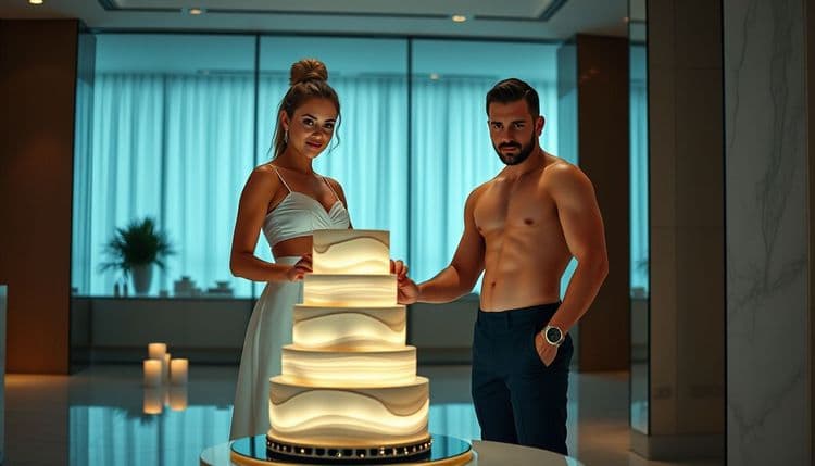 Düğün Pastasında ‘Katmanlı Işık Hikâyesi’: Gün Boyu Değişen Atmosfere Uyum Sağlayan Büyüleyici Tasarım Fikirleri — Pasta Tasarımları kategorisinde blog yazısı