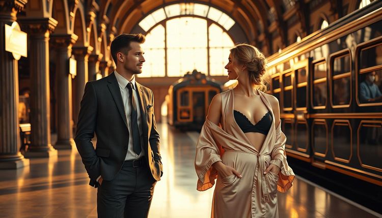 Zamanda Asılı Kalan Düğün: Eski Tren Garında Başlayan Sonsuz Yolculuk