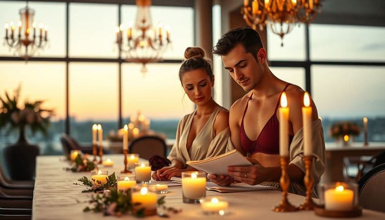 Sessizce Dans Eden Mumlarla Aydınlanan Düğün: Işıkla Yazılan Bir Aşk Masalı — Düğün Temaları kategorisinde blog yazısı