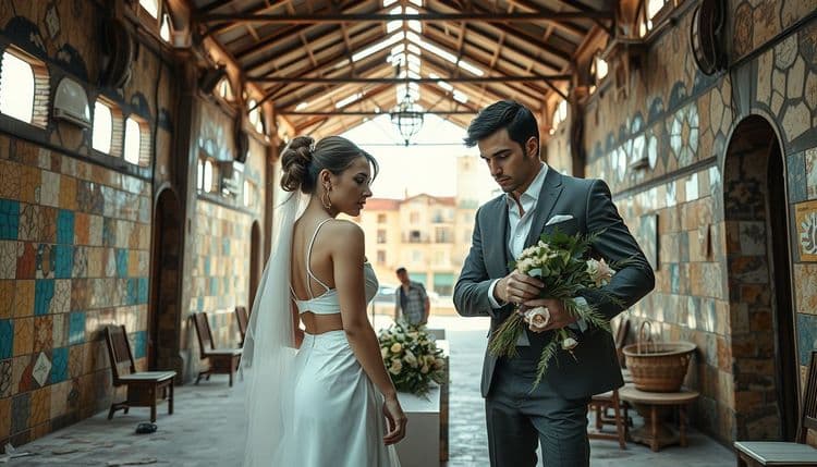 Terk Edilmiş Seramik Pazarlarında Düğün Fotoğrafları: Renkli Çatlaklar Arasında Estetik ve Duygusal Kareler — Düğün Fotoğrafı Mekanları kategorisinde blog yazısı