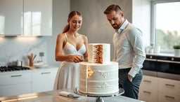 Düğün Pastasında ‘Görünmeyen Katman’ Trendi: Sade Dış Görünümün Altında Saklanan Sürpriz Lezzetler