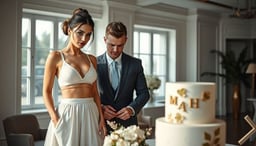 Düğün Pastasında ‘İlk Bakış Etkisi’ Trendi: Daha Kesilmeden Hafızalara Kazınan Tasarım Fikirleri