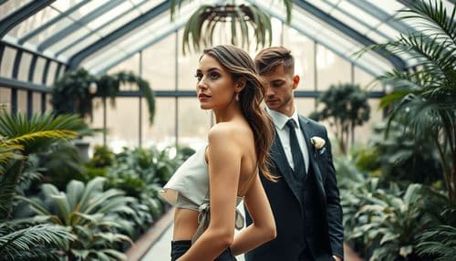 Unutulmuş Kış Bahçelerinde Cam Altında Aşk: Işıkla Sarılan Düğün Fotoğrafı Fikirleri - Düğün Fotoğrafı Mekanları kategorisinde blog yazısı