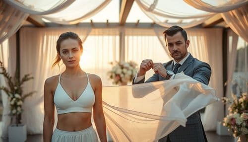 Rüzgarın İzinde: Uçuşan Kumaşlar ve Doğal Akışla Şekillenen Büyüleyici Düğün Teması - Düğün Temaları kategorisinde blog yazısı