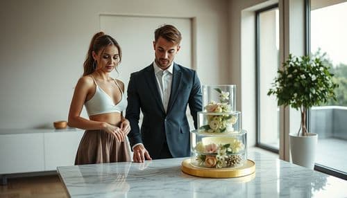 Düğün Pastasında Şeffaf Katman Trendi: İçinde Saklanan Sürprizlerle Büyüleyen Tasarımlar - Pasta Tasarımları kategorisinde blog yazısı