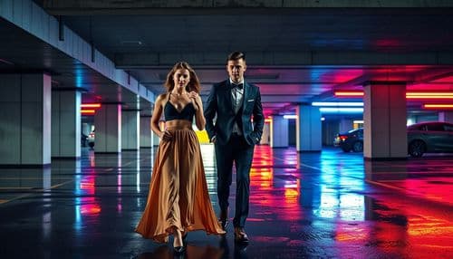 Yağmur Sonrası Neon Yansımalarıyla Şehir Otoparkında Sıra Dışı Düğün Fotoğrafları - Düğün Fotoğrafı Mekanları kategorisinde blog yazısı