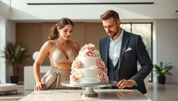 Düğün Pastasında ‘İlk İzlenim Etkisi’: Daha Kesilmeden Hayran Bırakan Tasarım Fikirleri