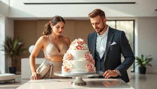 Düğün Pastasında ‘İlk İzlenim Etkisi’: Daha Kesilmeden Hayran Bırakan Tasarım Fikirleri - Pasta Tasarımları kategorisinde blog yazısı