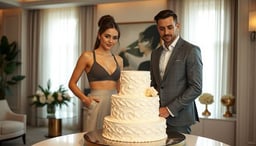 Düğün Pastasında ‘Tat Katmanı Yerine Doku Katmanı’ Akımı: Her Dilimde Farklı Bir His Yaratan Yeni Nesil Tasarımlar