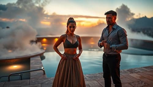 Buharın İçinde Aşk: Kaplıca Teraslarında Sisle Sarılan Düğün Fotoğrafı Fikirleri - Düğün Fotoğrafı Mekanları kategorisinde blog yazısı