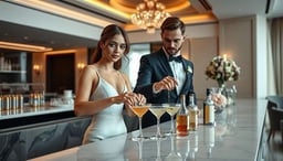 2025 Düğünlerinde ‘Anı Kokteyli’ Trendi: Misafirlerin Her Yudumda Hikâyeye Dahil Olduğu Kutlamalar