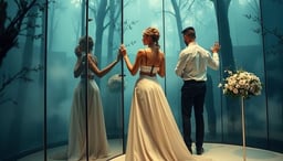 Sisli Aynalar Arasında Başlayan Aşk: Yansımalı Mekânlarla Tasarlanan Modern Elf Düğünü Trendi