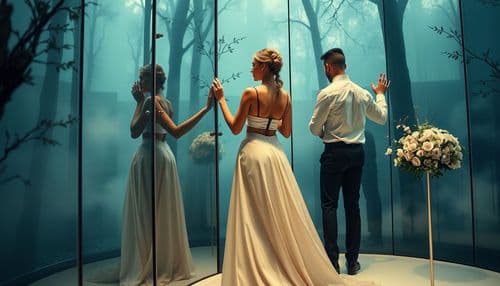 Sisli Aynalar Arasında Başlayan Aşk: Yansımalı Mekânlarla Tasarlanan Modern Elf Düğünü Trendi - Elf Düğünleri kategorisinde blog yazısı